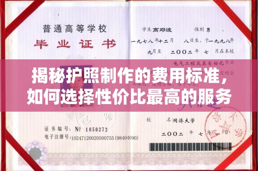 龙泉驿揭秘护照制作的费用标准，如何选择性价比最高的服务？